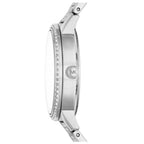 Michael Kors Melissa MK4370 33mm Women's Quartz Watch – Sunray Silver with Silver Stainless Steel Bracelet