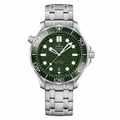 Omega Seamaster Diver 300M Master Quality Watch – Green Dial, Green Bezel & Stainless Steel Bracelet