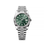 Rolex Datejust 41mm Master Quality Watch – Green Dial & Stainless Steel Jubilee Bracelet