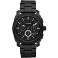 Fossil Machine FS4552 45mm Men’s Chronograph Watch – Black Dial & Black Stainless Steel Bracelet