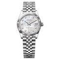 Rolex Datejust 31mm Women’s Master Quality Watch – Silver Dial, Stainless Steel Jubilee Bracelet & Stainless Steel Fluted Bezel