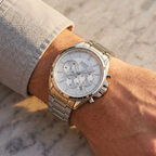 Hugo Boss Driver 1513039 44mm Men’s Quartz Watch – Silver Dial & Silver-tone Stainless Steel Link Bracelet