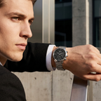 Hugo Boss Signature 1513267 44mm Men’s Quartz Watch – Black Dial & Silver-tone Stainless Steel Link Bracelet