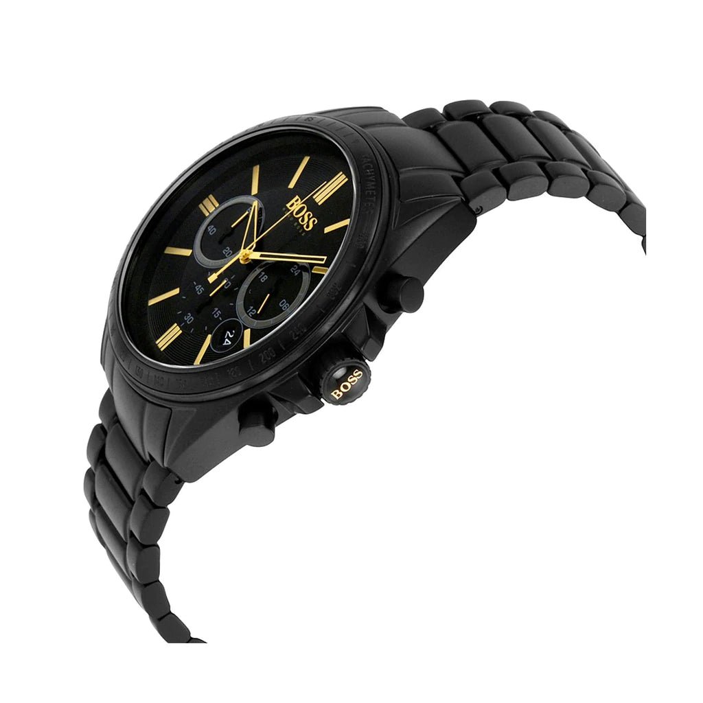 Hugo Boss Driver 1513277 44mm Men’s Chronograph Watch – Black Dial & Stainless Steel Bracelet