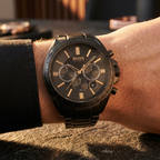 Hugo Boss Driver 1513277 44mm Men’s Chronograph Watch – Black Dial & Stainless Steel Bracelet