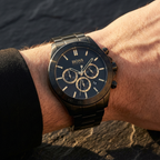 Hugo Boss Ikon 1513278 44mm Men’s Chronograph Watch – Black Dial & Stainless Steel Bracelet