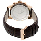 Hugo Boss Jet 1513281 41mm Men’s Chronograph Watch – Grey Dial & Genuine Leather Strap