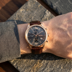 Hugo Boss Jet 1513281 41mm Men’s Chronograph Watch – Grey Dial & Genuine Leather Strap
