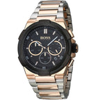Hugo Boss Supernova 1513358 46mm Men’s Chronograph Watch – Black Dial & Stainless Steel Bracelet