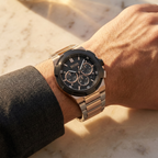 Hugo Boss Supernova 1513358 46mm Men’s Chronograph Watch – Black Dial & Stainless Steel Bracelet