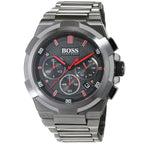 Hugo Boss Supernova 1513361 46mm Men’s Chronograph Watch – Gray Dial & Stainless Steel Bracelet