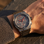 Hugo Boss Supernova 1513361 46mm Men’s Chronograph Watch – Gray Dial & Stainless Steel Bracelet