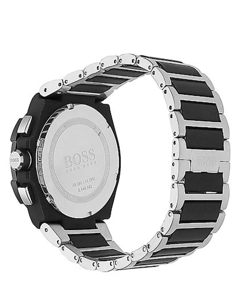 Hugo Boss Supernova 1513368 46mm Men’s Chronograph Watch – Black Dial & Black Rubber Strap