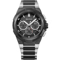Hugo Boss Supernova 1513368 46mm Men’s Chronograph Watch – Black Dial & Black Rubber Strap