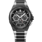 Hugo Boss Supernova 1513368 46mm Men’s Chronograph Watch – Black Dial & Black Rubber Strap