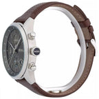 Hugo Boss Grand Prix 1513476 44mm Men’s Chronograph Watch – Gray Dial & Genuine Leather Strap
