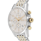 Hugo Boss Navigator 1513499 44mm Men’s Chronograph Watch – White Dial & Two-tone Stainless Steel Link Bracelet