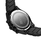 Hugo Boss Grand Prix 1513578 44mm Men’s Chronograph Watch – Black Dial & Stainless Steel Bracelet