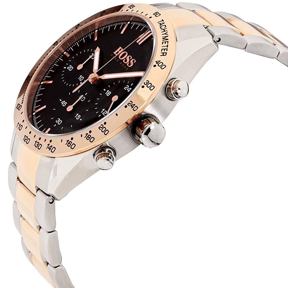 Hugo Boss Talent 1513584 42mm Men’s Chronograph Watch – Black Dial & Stainless Steel Bracelet