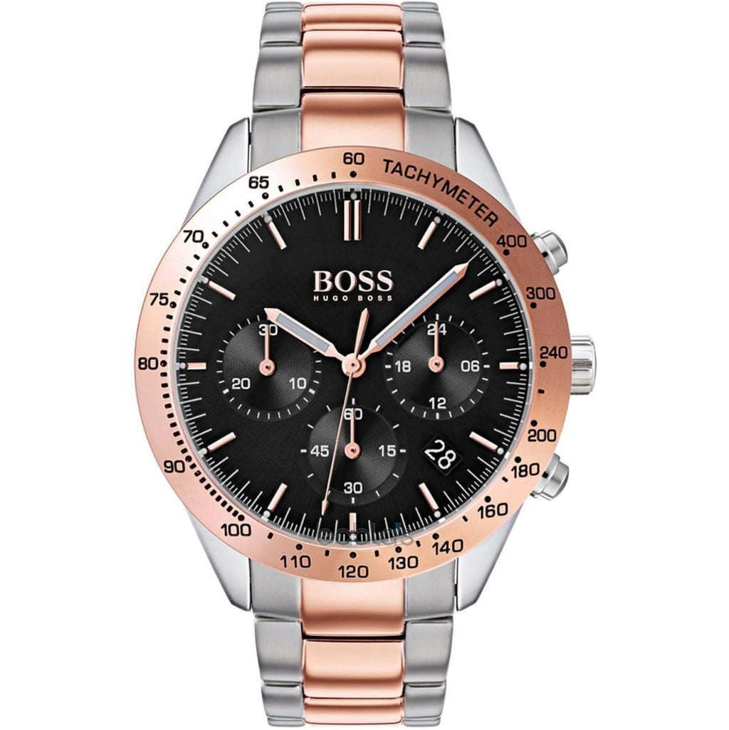 Hugo Boss Talent 1513584 42mm Men’s Chronograph Watch – Black Dial & Stainless Steel Bracelet