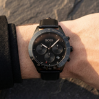 Hugo Boss Talent 1513590 42mm Men’s Chronograph Watch – Black Dial & Black Genuine Leather Strap