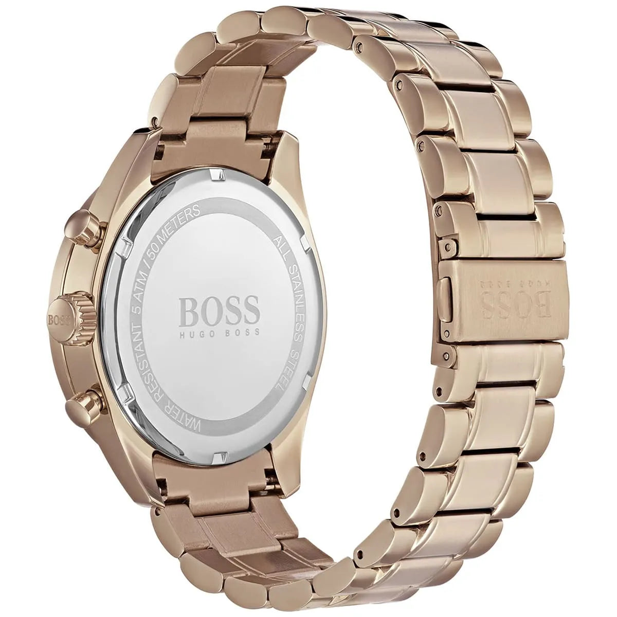 Hugo Boss Trophy 1513632 44mm Men’s Chronograph Watch – Gray Dial & Stainless Steel Bracelet