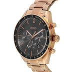 Hugo Boss Trophy 1513632 44mm Men’s Chronograph Watch – Gray Dial & Stainless Steel Bracelet