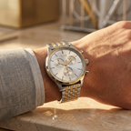 Hugo Boss Companion 1513654 43mm Men’s Chronograph Watch – Silver Dial & Stainless Steel Bracelet