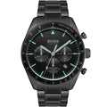 Hugo Boss Trophy 1513675 44mm Men’s Chronograph Watch – Black Dial & Stainless Steel Bracelet