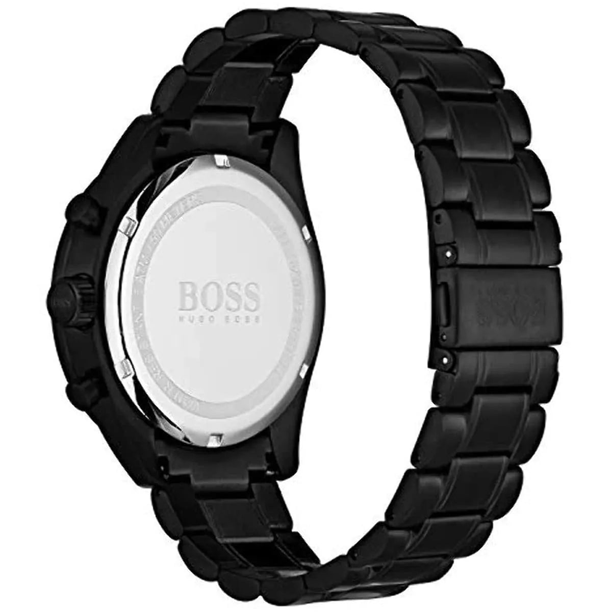 Hugo Boss Trophy 1513675 44mm Men’s Chronograph Watch – Black Dial & Stainless Steel Bracelet