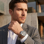 Hugo Boss Spirit 1513691 41mm Men’s Chronograph Watch – Gray Dial & Brown Genuine Leather Strap