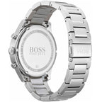 Hugo Boss Pioneer 1513712 44mm Men’s Chronograph Watch – Black Dial & Silver-tone Stainless Steel Link Bracelet