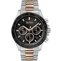 Hugo Boss Hero 1513757 43mm Men’s Chronograph Watch – Black Dial & Stainless Steel Bracelet