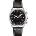 Hugo Boss Aero 1513770 44mm Men’s Chronograph Watch – Black Dial & Black Genuine Leather Strap