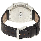 Hugo Boss Aero 1513770 44mm Men’s Chronograph Watch – Black Dial & Black Genuine Leather Strap