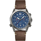 Hugo Boss Nomad 1513773 44mm Men’s Chronograph Watch – Blue Dial & Brown Genuine Leather Strap