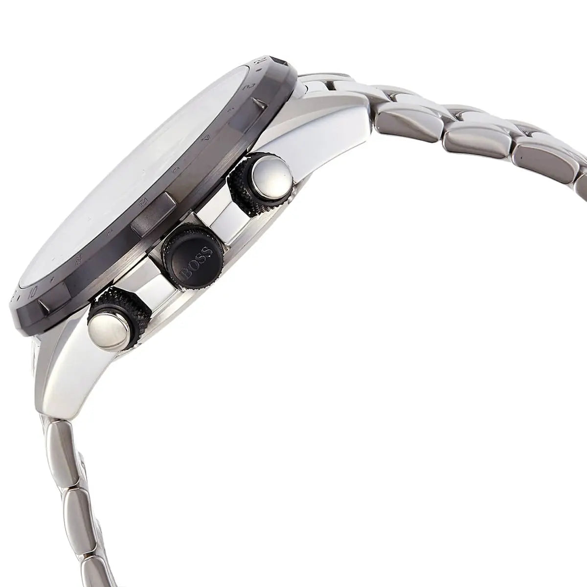 Hugo Boss Nomad 1513774 44mm Men’s Chronograph Watch – Gray Dial & Silver-tone Stainless Steel Link Bracelet