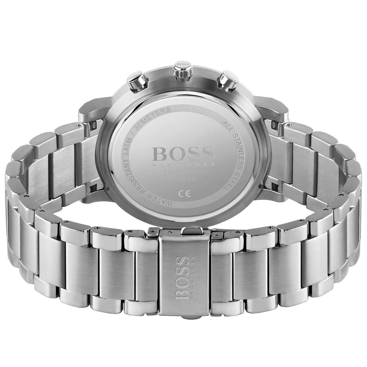 Hugo Boss Integrity 1513779 43mm Men’s Chronograph Watch – Blue Dial & Silver-tone Link Bracelet