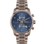 Hugo Boss Skymaster 1513788 44mm Men’s Chronograph Watch – Blue Dial & Stainless Steel Bracelet