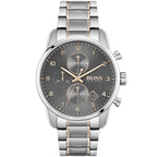 Hugo Boss Skymaster 1513789 44mm Men’s Chronograph Watch – Gray Dial & Rose Gold Stainless Steel Link Bracelet