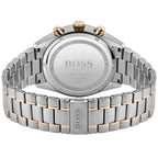 Hugo Boss Champion 1513819 44mm Men’s Chronograph Watch – Black Dial & Rose Gold Stainless Steel Link Bracelet