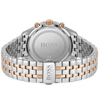 Hugo Boss Associate 1513840 42mm Men’s Chronograph Watch – Black Dial & Rose Gold Stainless Steel Link Bracelet