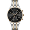Hugo Boss Associate 1513840 42mm Men’s Chronograph Watch – Black Dial & Rose Gold Stainless Steel Link Bracelet