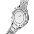 Hugo Boss Santiago 1513872 44mm Men’s Chronograph Watch – Green Dial & Stainless Steel Bracelet