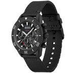Hugo Boss Admiral 1513918 45mm Men’s Solar Watch – Black Dial & Black Synthetic Fiber Strap
