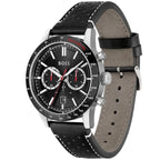 Hugo Boss Allure 1513920 44mm Men’s Chronograph Watch – Black Dial & Genuine Leather Strap