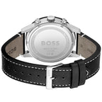 Hugo Boss Allure 1513920 44mm Men’s Chronograph Watch – Black Dial & Genuine Leather Strap
