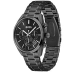 Hugo Boss Champion 1513960 44mm Men’s Chronograph Watch – Black Dial & Black Stainless Steel Link Bracelet