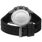 Hugo Boss Admiral 1513967 46mm Men’s Chronograph Watch – Green Dial & Black Rubber Strap