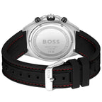 Hugo Boss Runner 1513969 44mm Men’s Chronograph Watch – Black Dial & Black Rubber Strap